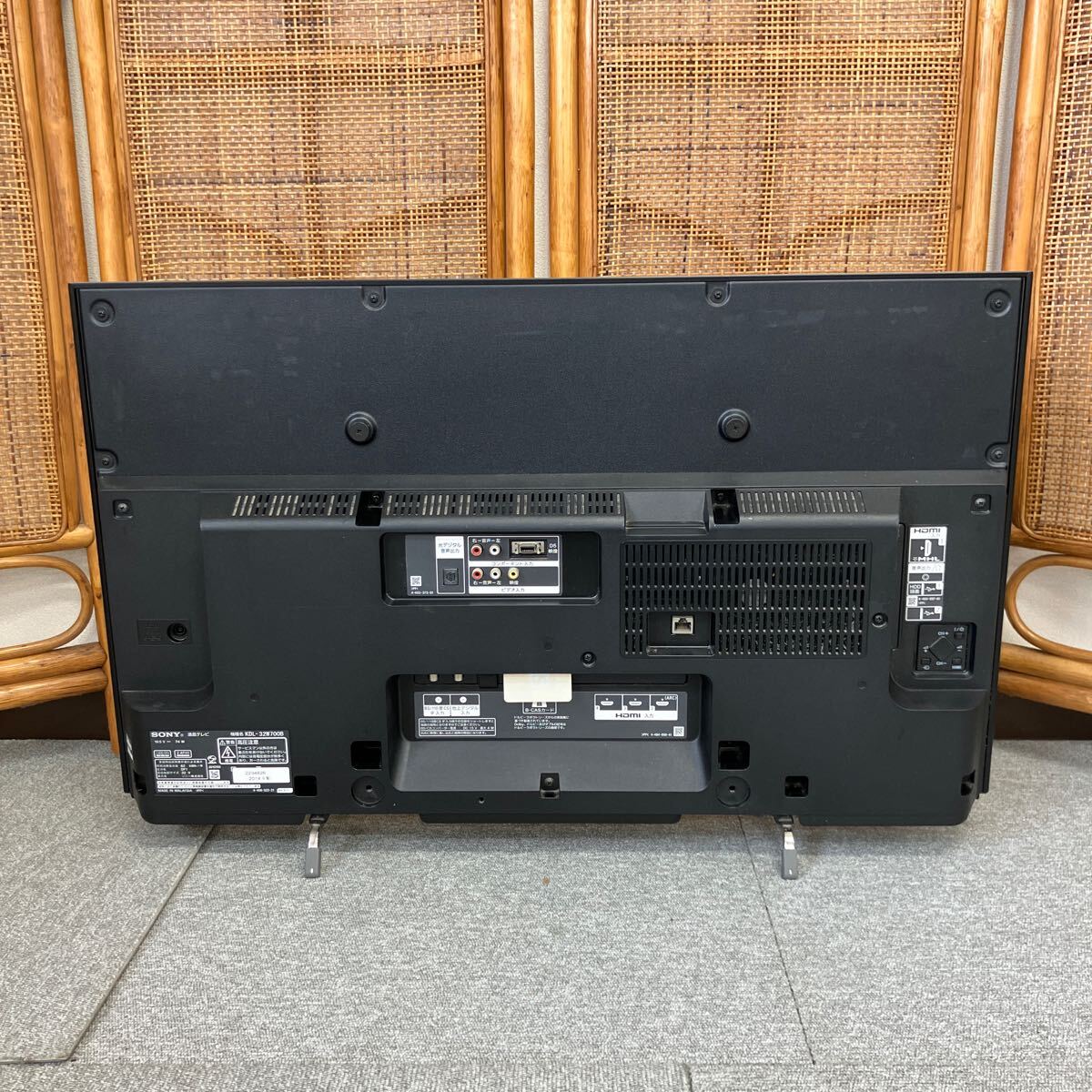 □【売り切り】SONY ソニー BRAVIA ブラビア フルハイビジョン液晶テレビ KDL-32W700B リモコン付属 32V型 動作確認済み 生活家電の画像6