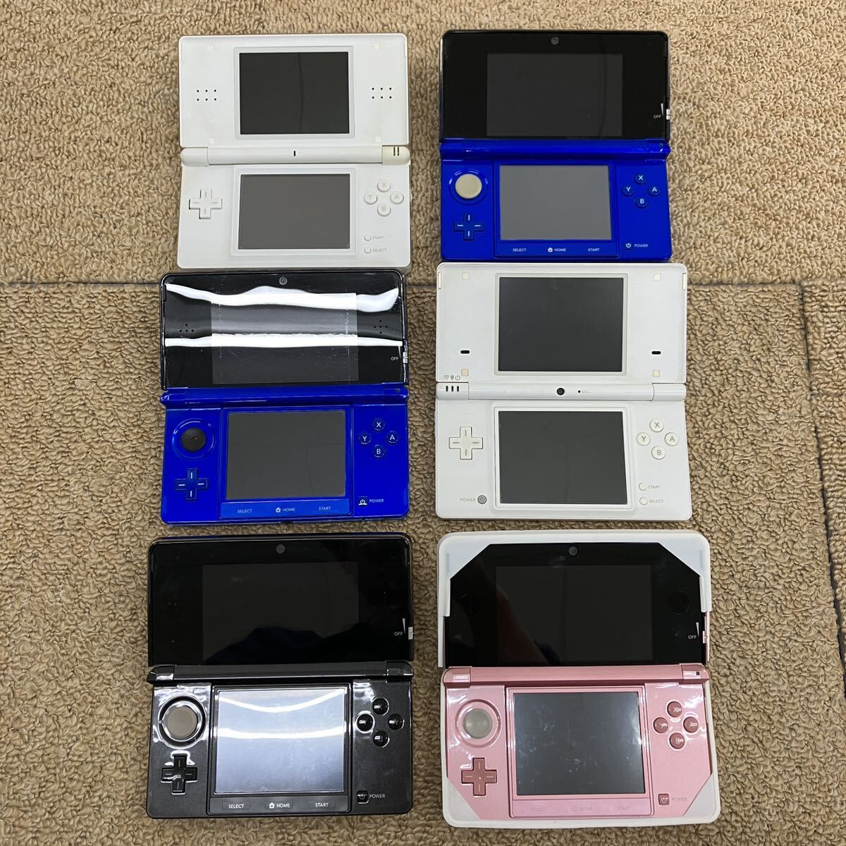 ◆【売り切り】Nintendo 任天堂 ニンテンドー3DS DS DSiまとめ！CTR-001 USG-00TWL-001+ソフトセット モンハン バイオ マリオ MGS etc..の画像5