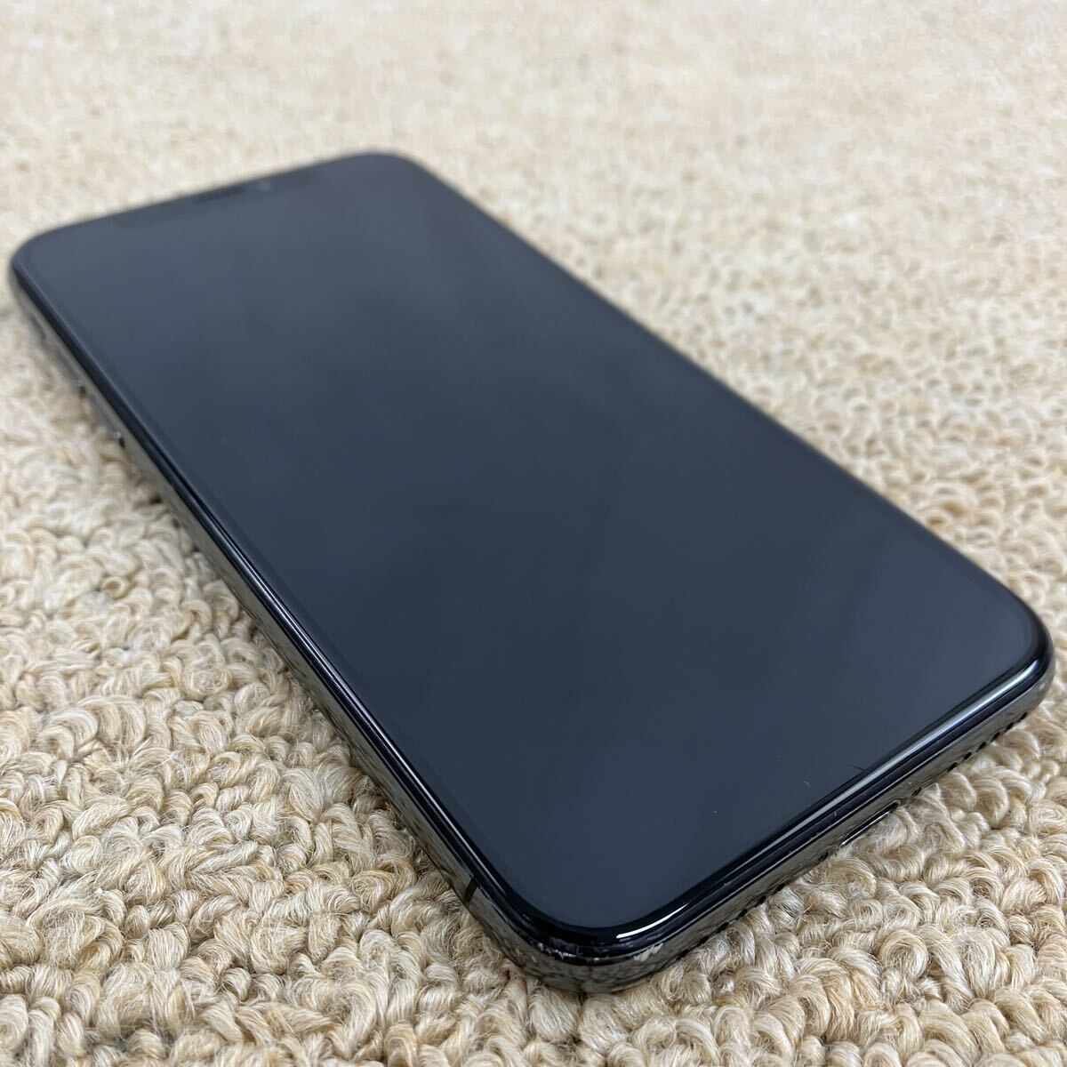 ♪【売り切り】Appleアップル docomo iPhone X 256GB スペースグレイ NQC12J/A A1902 利用制限◯ アクティベーションロック無し 初期化済みの画像5