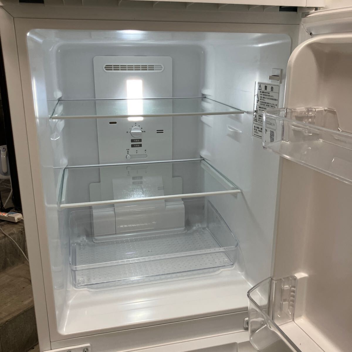 【売り切り】2021年製！SHARP シャープ ノンフロン冷凍冷蔵庫 SJ-D15G-W ホワイト つけかえどっちもドア 152L 動作確認済み 生活家電_画像10