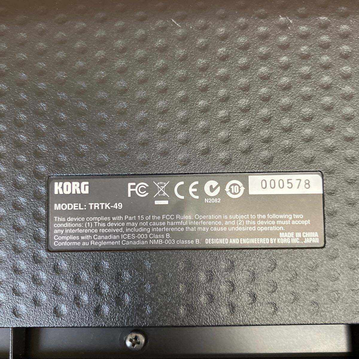 *[ selling out ]KORG Korg TRITON taktiletak tile controller keyboard TRTK-49 electrification has confirmed 49 keyboard small size synthesizer 