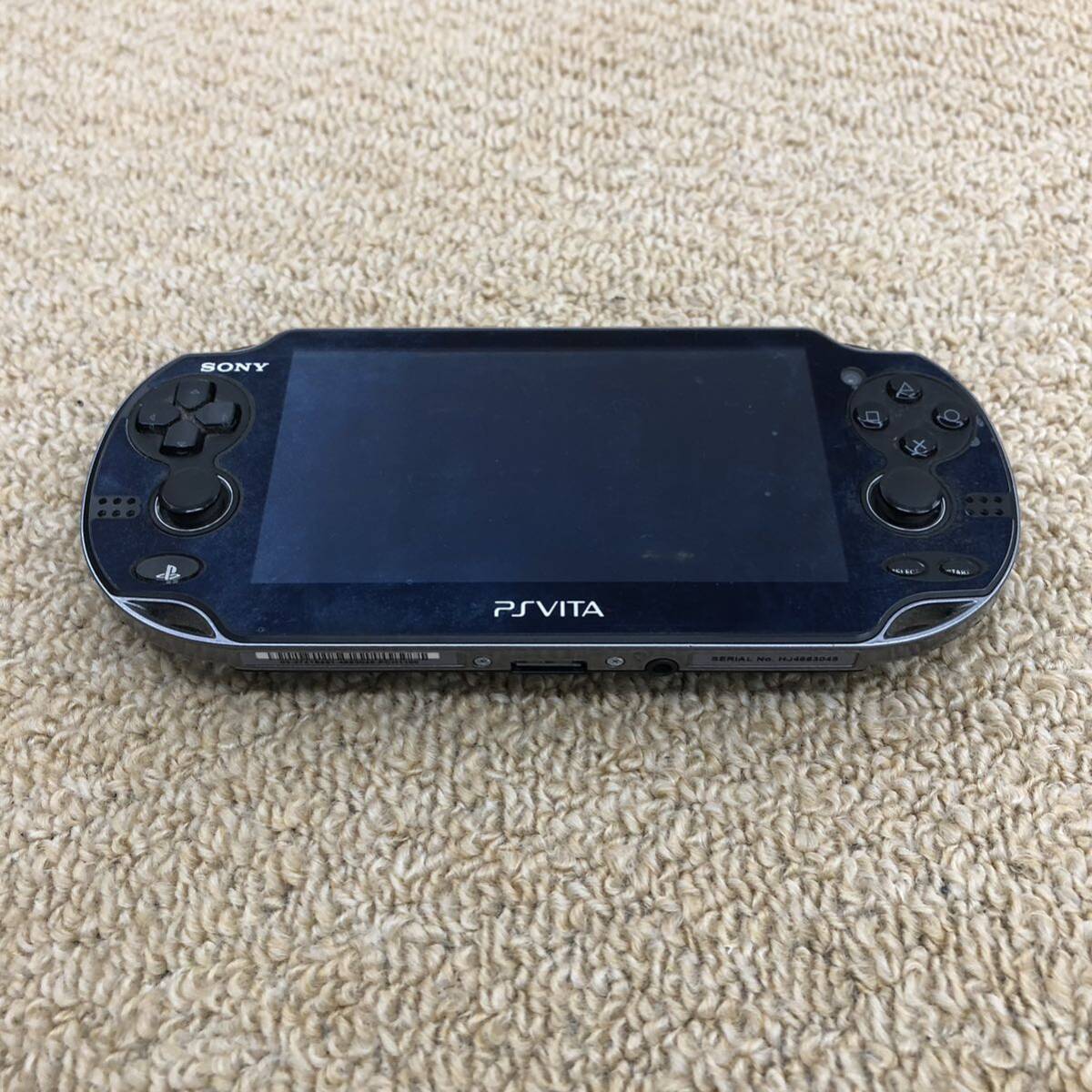 ◎【売り切り】SONYソニー PlayStationVITA 3Gモデル PCH-1100 ブラック 動作確認済 付属品完備_画像4