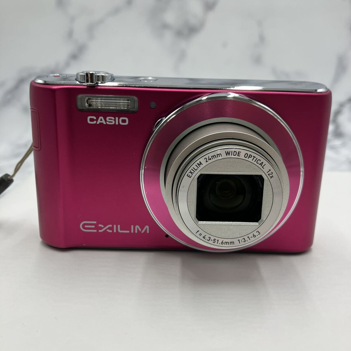 ♪【売り切り】そこそこ美品 CASIO カシオ EXILIM エクシリム EX-ZS190 コンパクトデジタルカメラ 12x f＝4.3-51.6mm 1:3.1-6.3動作確認済_画像2