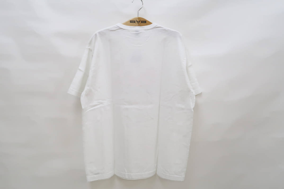 マーベリック 半袖Tシャツ ラングラー Tシャツ WT5025 BOXY-FIT ウエスタン 白 (XL) 多少汚れあり 50%オフ (半額) 送料無料 即決 新品の画像2
