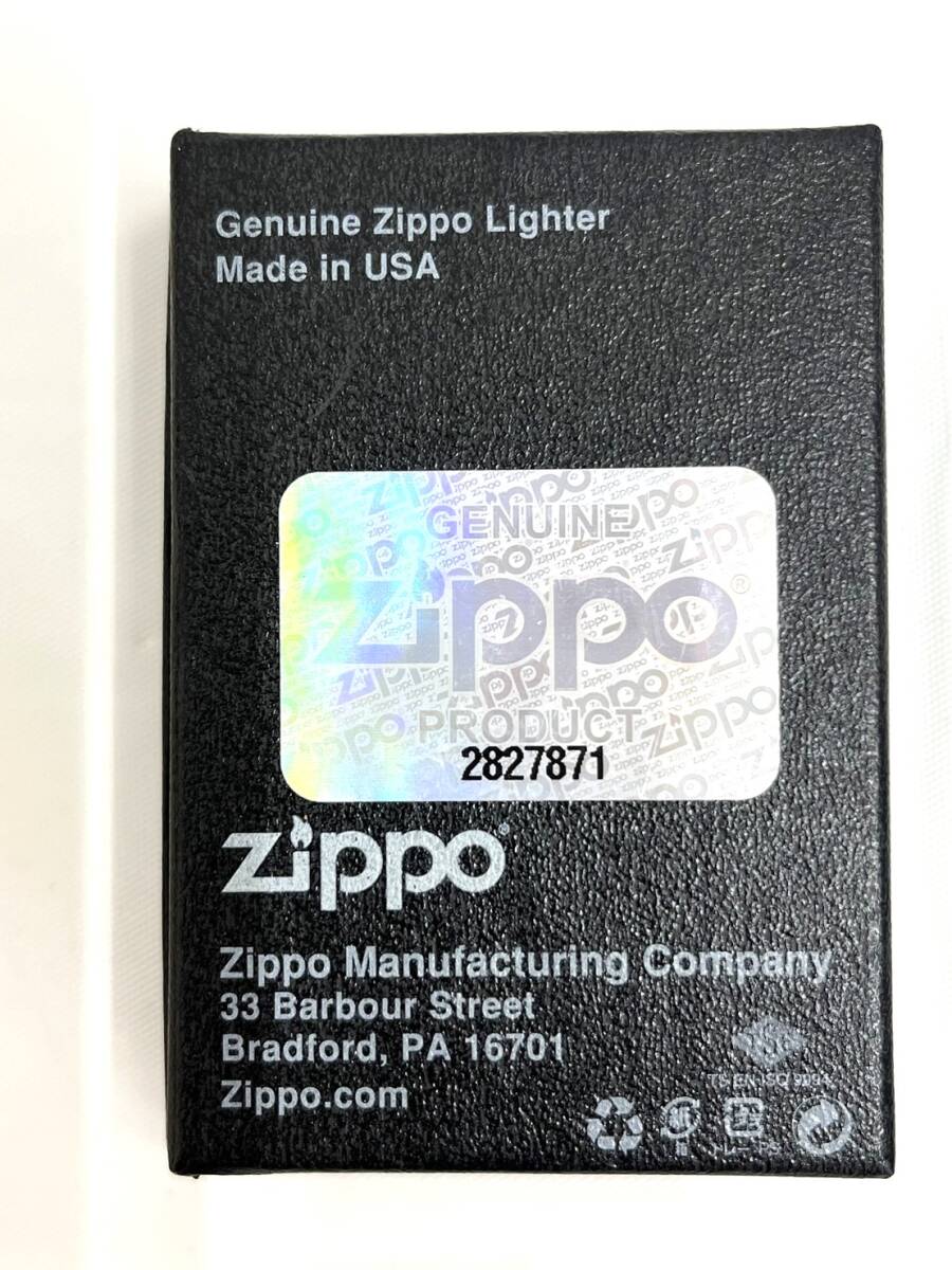 ♪ZIPPO/ジッポー MEVIUS メビウス ライター ブルー 2015年製 火花確認済 喫煙具 美品 箱付き 未使用♪の画像7