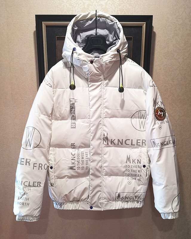  top class 13 ten thousand *EU made premium down * Italy * milano departure *BOLINI*bla Klein *designer* super protection against cold * down jacket *54/XXXL* white 