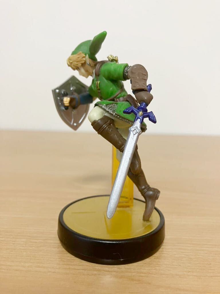 【送料無料】【美品】ゼルダ　リンク　amiibo アミーボ　大乱闘スマッシュブラザーズ　初期化済み_画像4