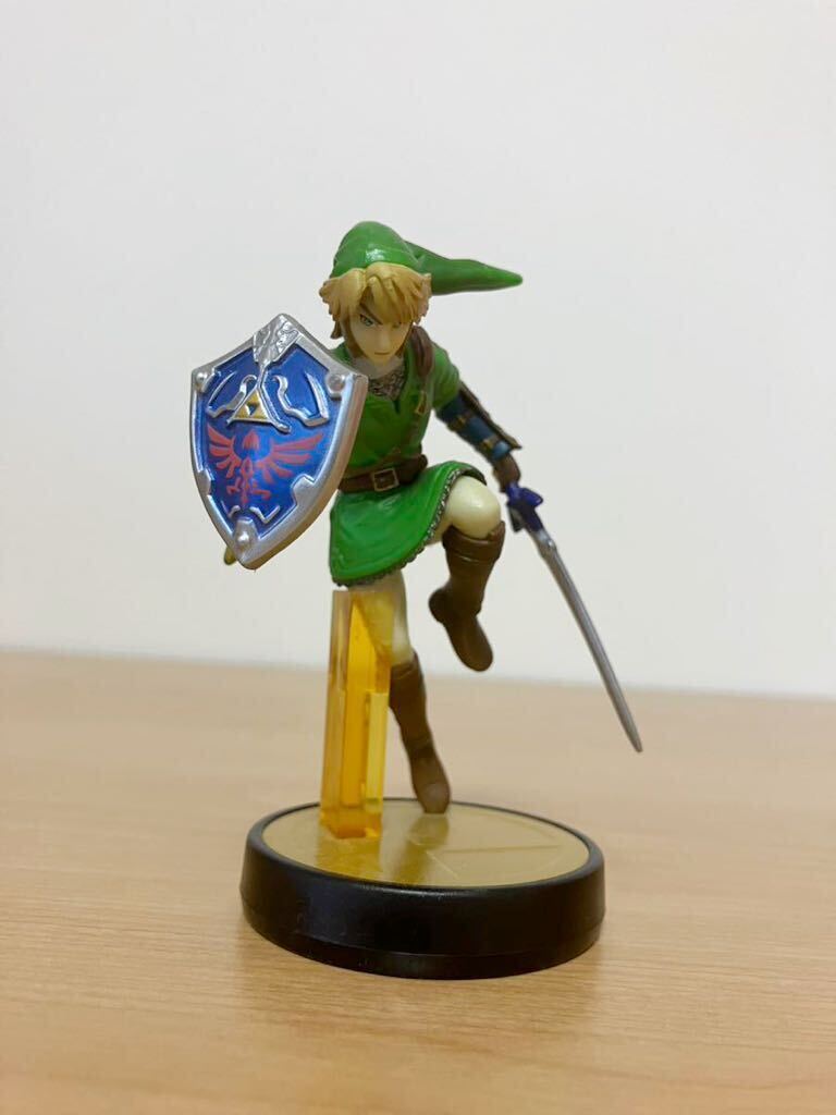 【送料無料】【美品】ゼルダ　リンク　amiibo アミーボ　大乱闘スマッシュブラザーズ　初期化済み_画像2