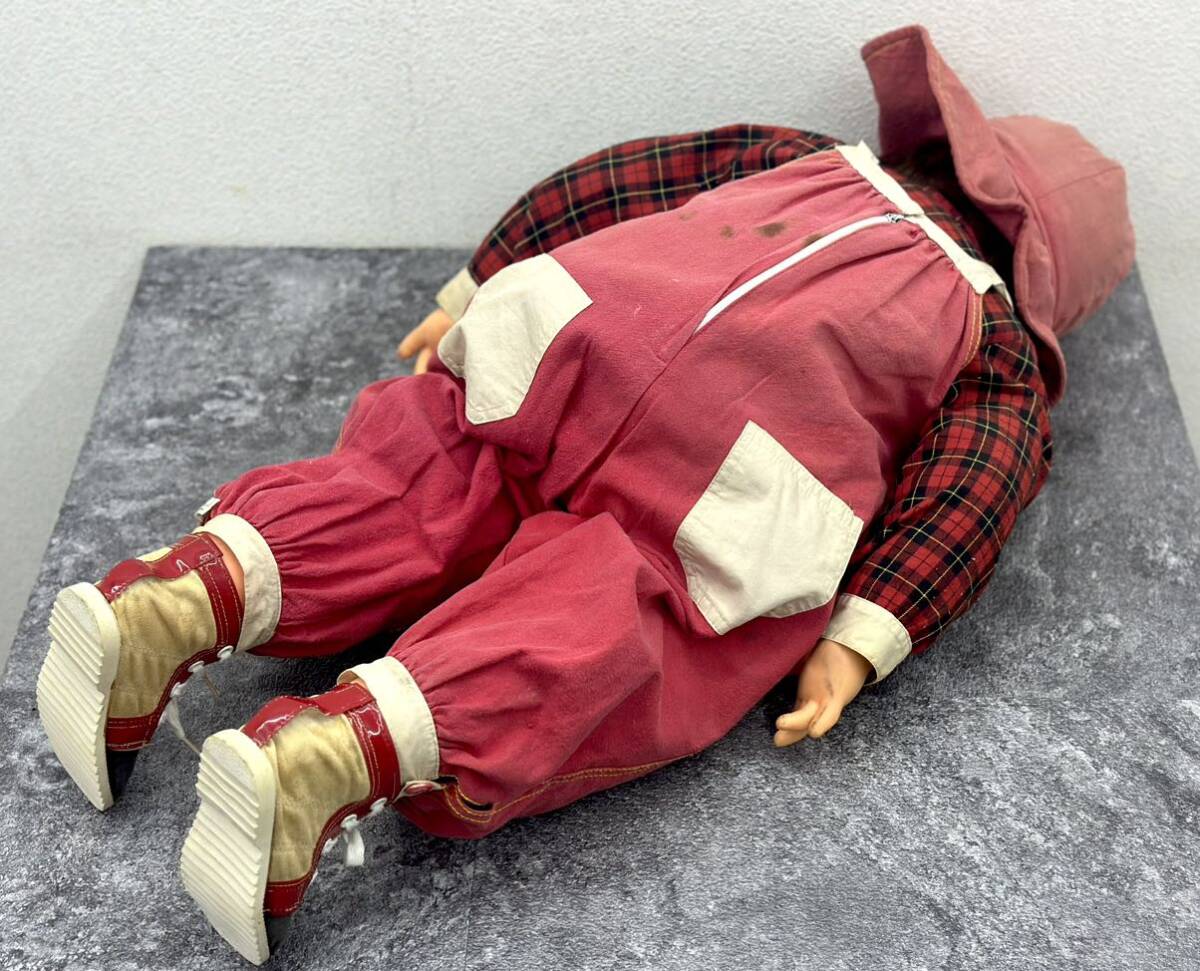 1円〜■人形 女の子 抱き人形 約76cm ドール おもちゃ 当時物 昭和レトロ 詳細不明■兵庫県姫路市から 24-915_画像5