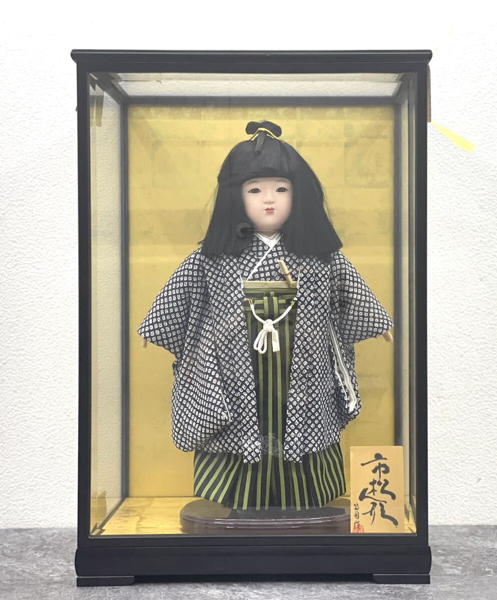 美品□市松人形 人形 公司作 人形ケース 日本人形 立位人形 美品□市松人形 人形 公司作 人形ケース 日本人形 立位人形