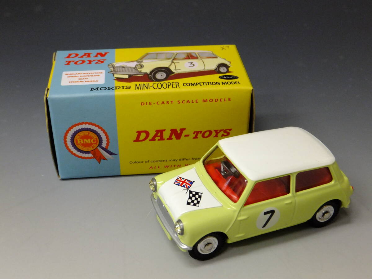 DAN TOYS（コーギー復刻）ミニクーパー コンペティションモデル_画像1