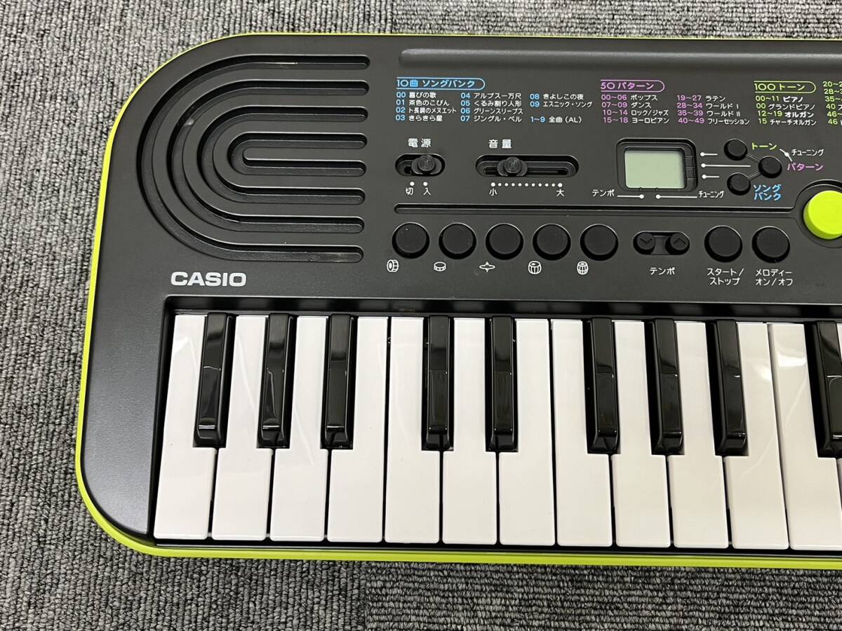 [ST18769MG]CASIO MINI KEYBOARD SA-46/ Casio Mini клавиатура электронный клавиатура коробка иметь есть инструкция по эксплуатации музыкальные инструменты клавиатура * работоспособность не проверялась 