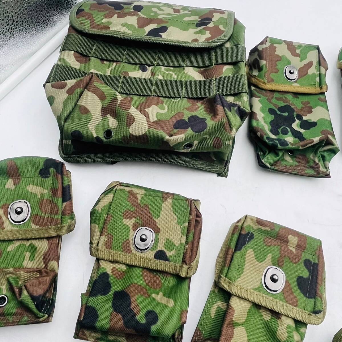 [ free shipping ] pouch set machine gun pouch ..89 type . summarize goods camouflage 