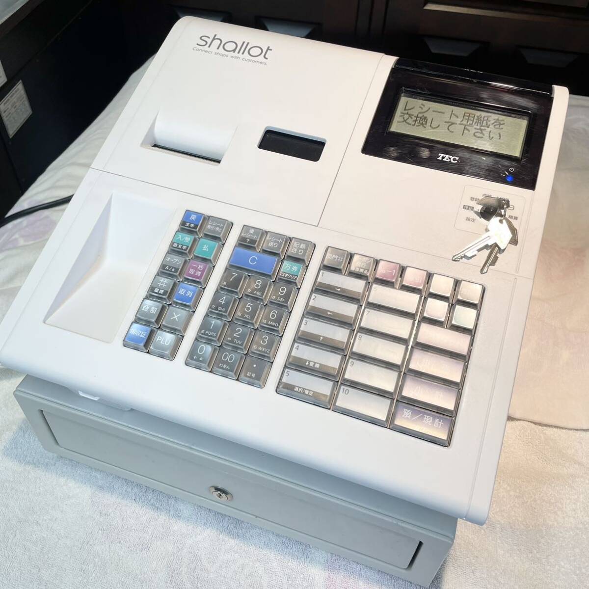 美品 東芝テック 電子レジスター Shallot MA-700 TEC シャロット 美品 東芝テック 電子レジスター Shallot MA-700 TEC シャロット