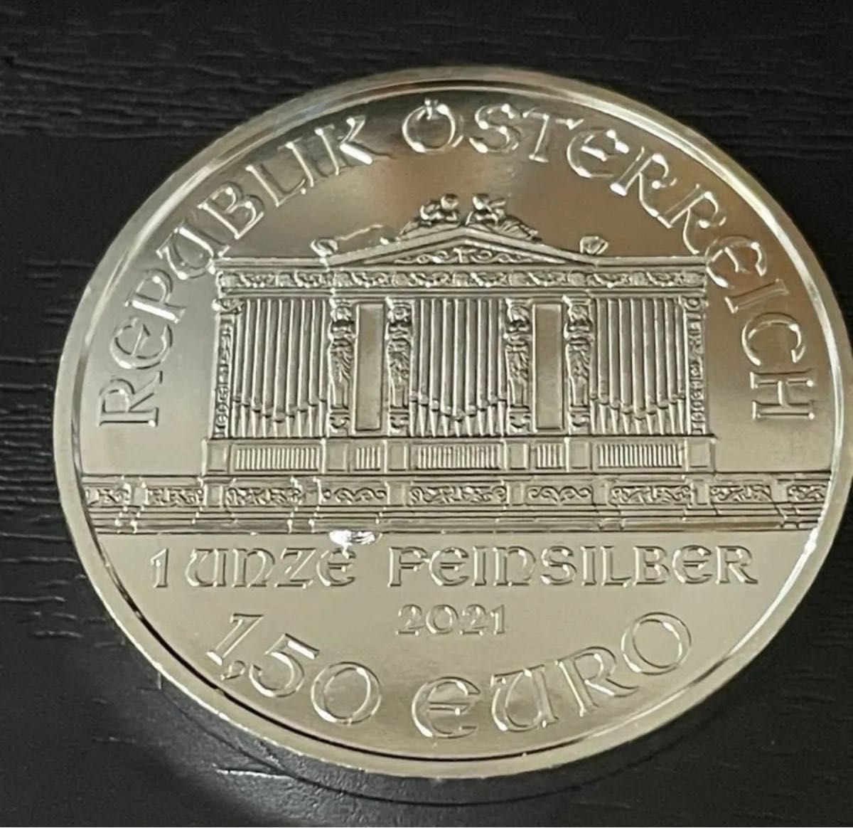 2021年 オーストリア ウィーン フィルハーモニー 銀貨 1枚 純銀 送料無料 国内発送