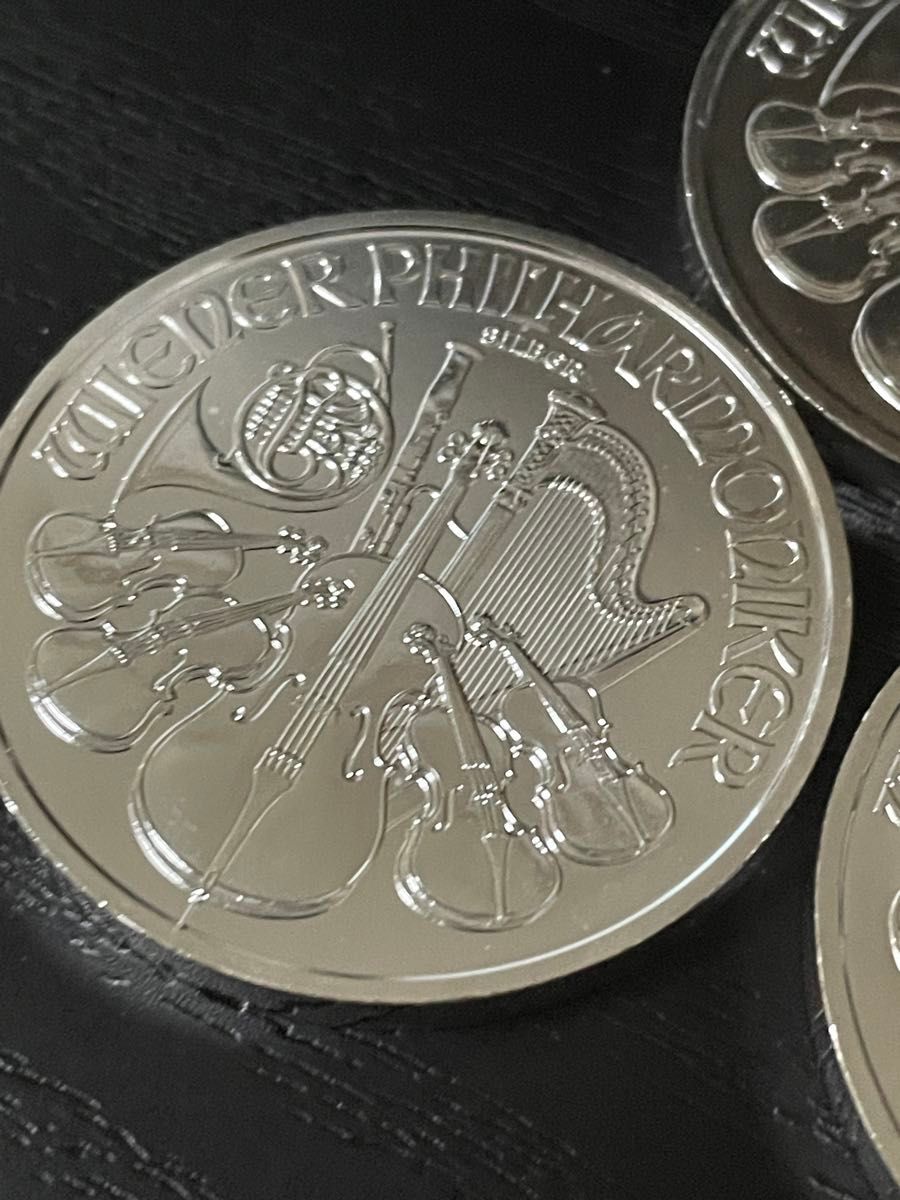 2021年 オーストリア ウィーン フィルハーモニー 銀貨 3枚 純銀 送料無料 国内発送