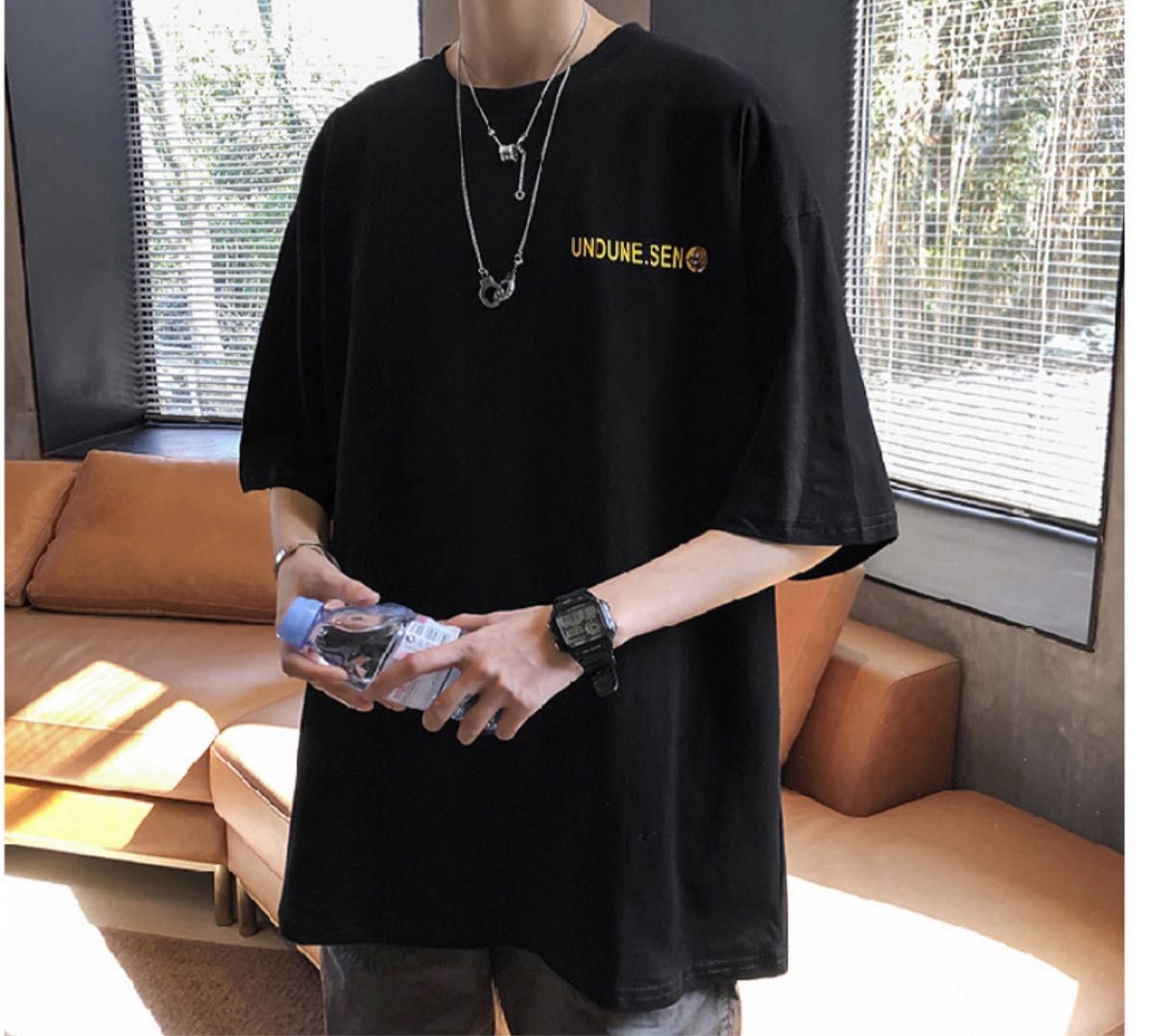 トムとジェリー Tシャツ 半袖 XXL 黒 アメコミ ストリート 韓国 人気