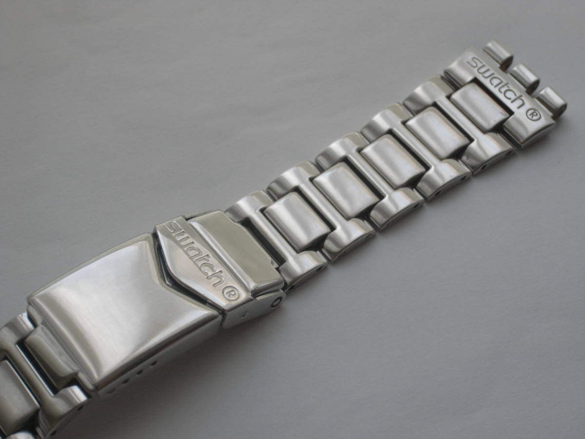 SWATCH Swatch * Swatch производства Irony большой для нержавеющая сталь ремень ( б/у товар )No.1057
