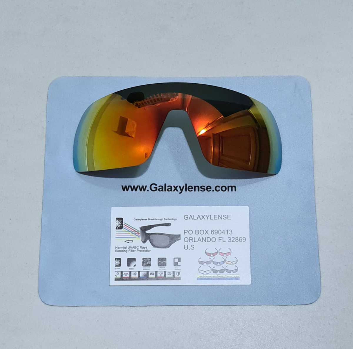 新品 偏光レンズ OAKLEY SUTRO オークリー スートロ Ruby Iridium Polarized ルビー イリジウム ポラライズド サングラス ストロ 交換用_画像2