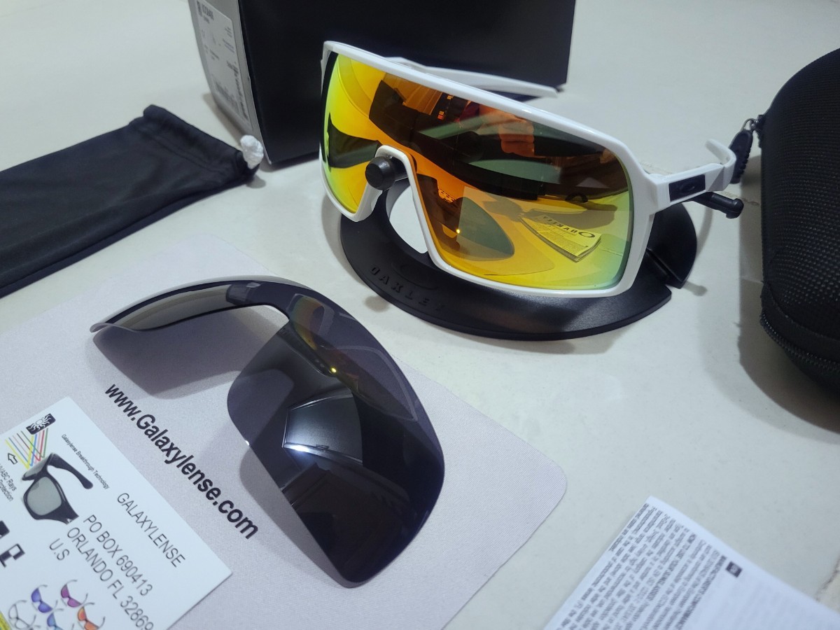 正規品 新品 偏光レンズ2枚付き OAKLEY SUTRO オークリー スートロ Ruby Black Polarized ルビー ブラック ポラライズド ストロ サングラス