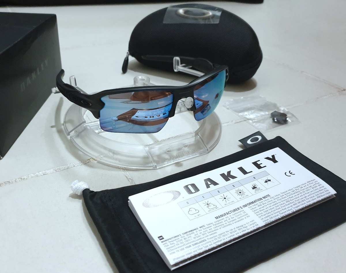 正規品 偏光 OAKLEY FLAK 2.0 XL オークリー フラック PRIZM DEEP WATER POLARIZED プリズム ディープ ウォーター ポラライズド サングラス