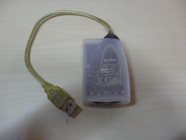 [送料無料 即決] KEYSPAN USBシリアル変換アダプタ USA-28X ジャンクの画像2