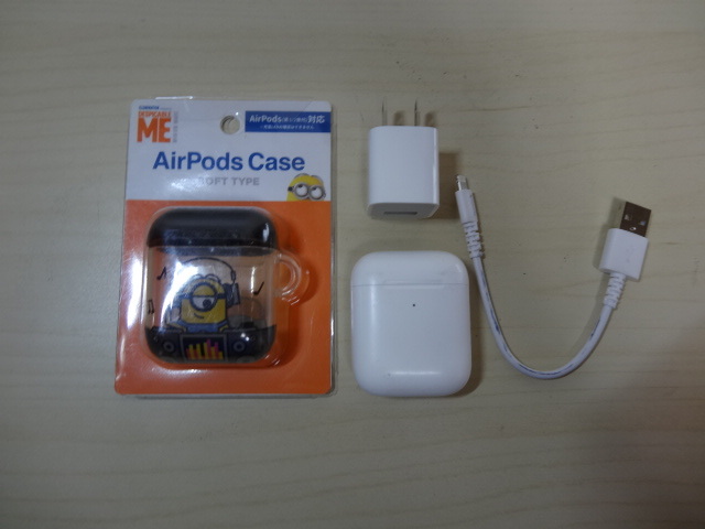 [送料無料 即決] Apple Airpods (第2世代) ワイアレス充電ケース USED おまけつき