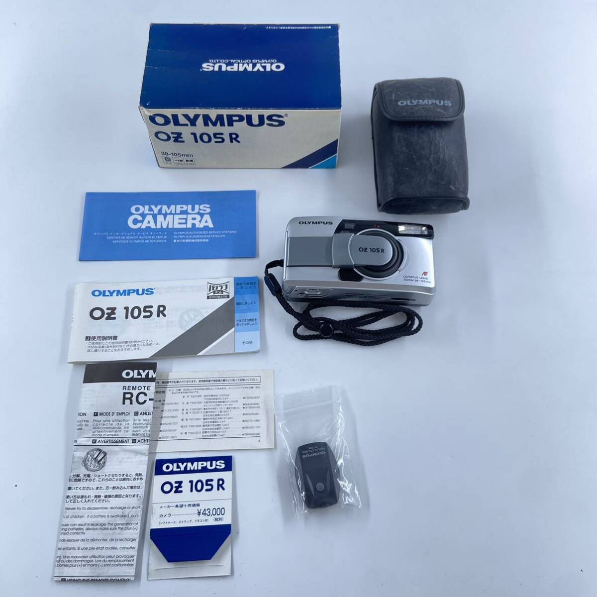 G5 【通電確認済】OLYMPUS OZ 105R オリンパスカメラ ZOOM 38-105mm オリンパス コンパクトフィルムカメラ コンパクトデジタルカメラ_画像1