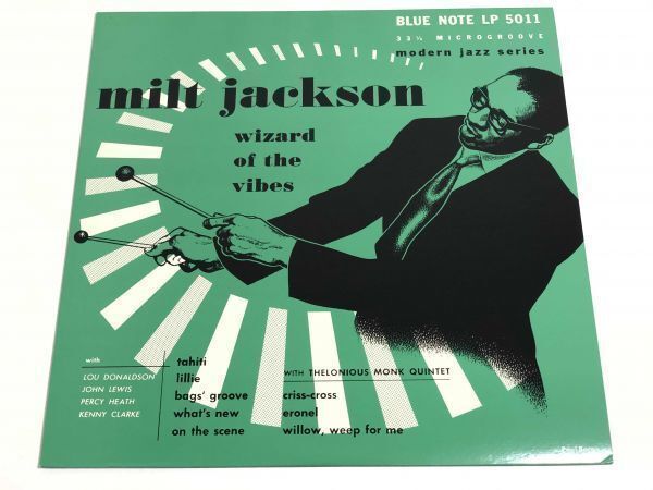 227-L571/ 【美盤】LP/ ミルト・ジャクソン Milt Jackson/ウィザード・オブ・ザ・ヴァイブス Wizard of the Vibes/BLUE NOTE_画像1