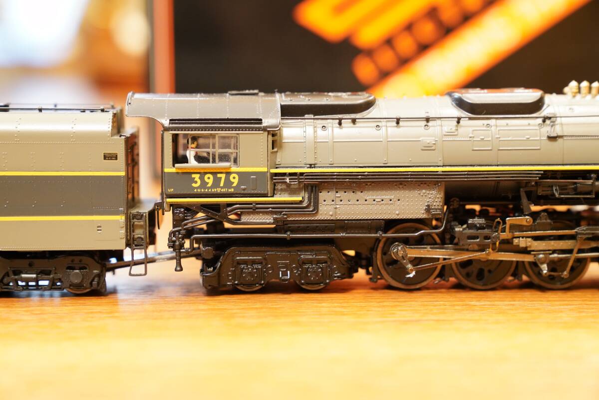 【1866】MTH HO Trains #80-3201-1 4-6-6-4 Challenger Union Pacific #3979 グレイハウンド DCCサウンド (発煙機能搭載)の画像6