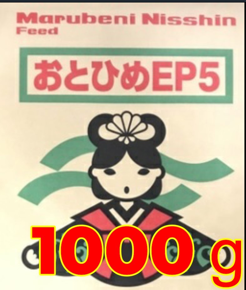 おとひめEP５ 沈下性 1000g　コリドリス エイ キャット ダトニオ 低層魚　ナマズ　日清丸紅飼料 餌_画像1