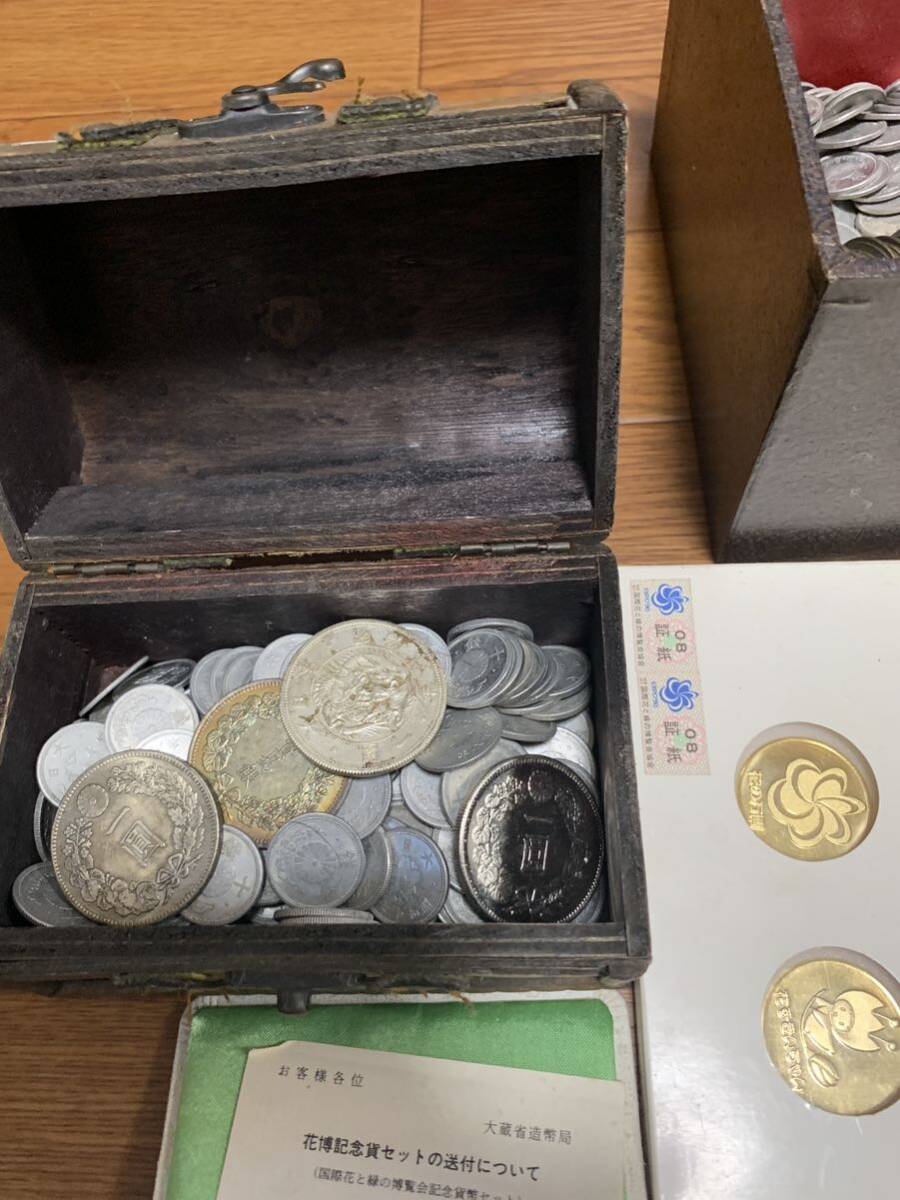 古銭 古物 などまとめ売り硬貨 記念コイン 勲章 _画像2