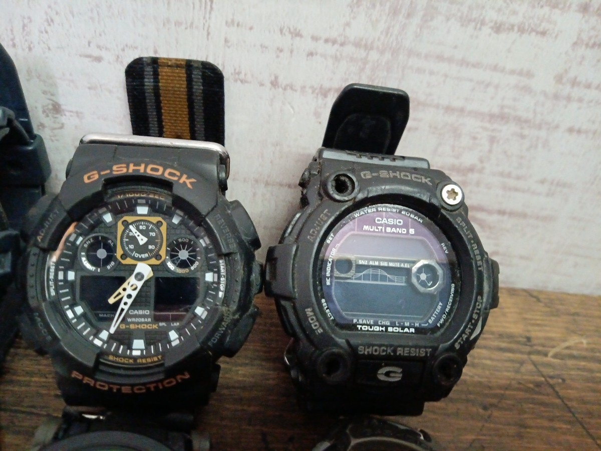 必見!!　厳選　CASIO　カシオ　G-SHOCK　Gショック　まとめ　8点　MR-G MT-G 腕時計 コレクション　ジャンク_画像3