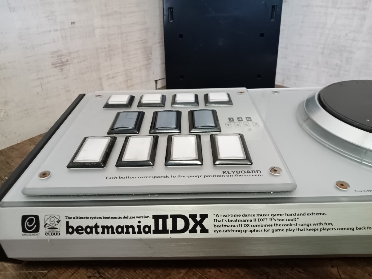  worth seeing!! rare KONAMI Konami beatmania IIDX exclusive use controller BF001 premium mote ruby to mania Junk 