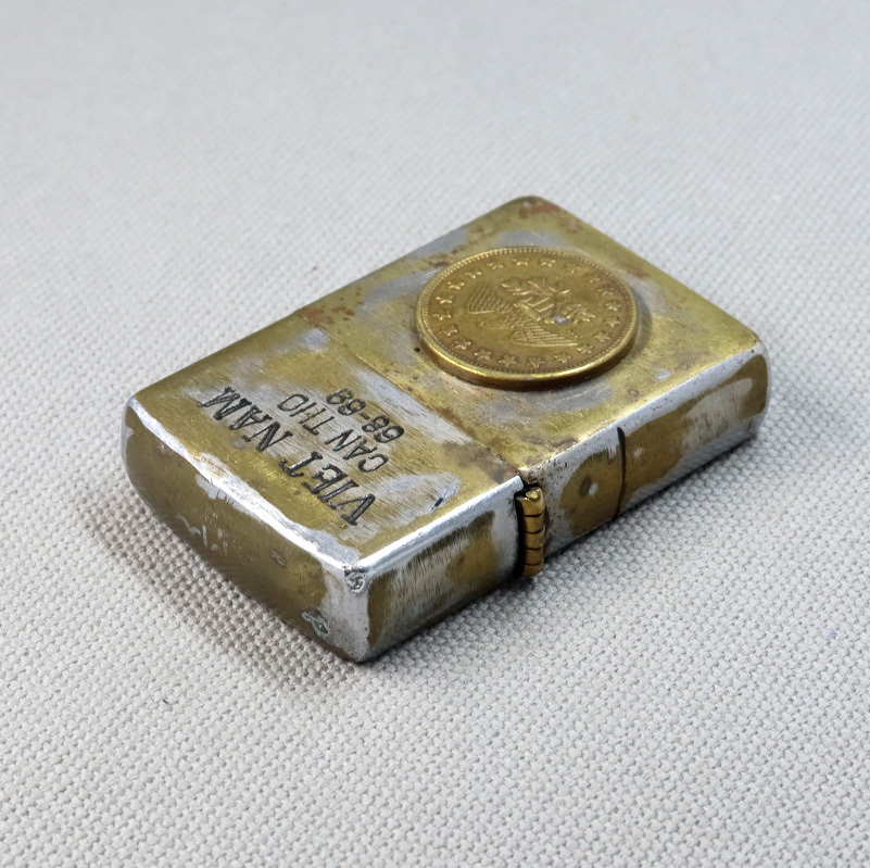 【1円〜／希少モデル】ベトナムジッポー VIETNAM ZIPPO オイルライター 1968年製 ミッキーマウス ／（509Q）の画像3