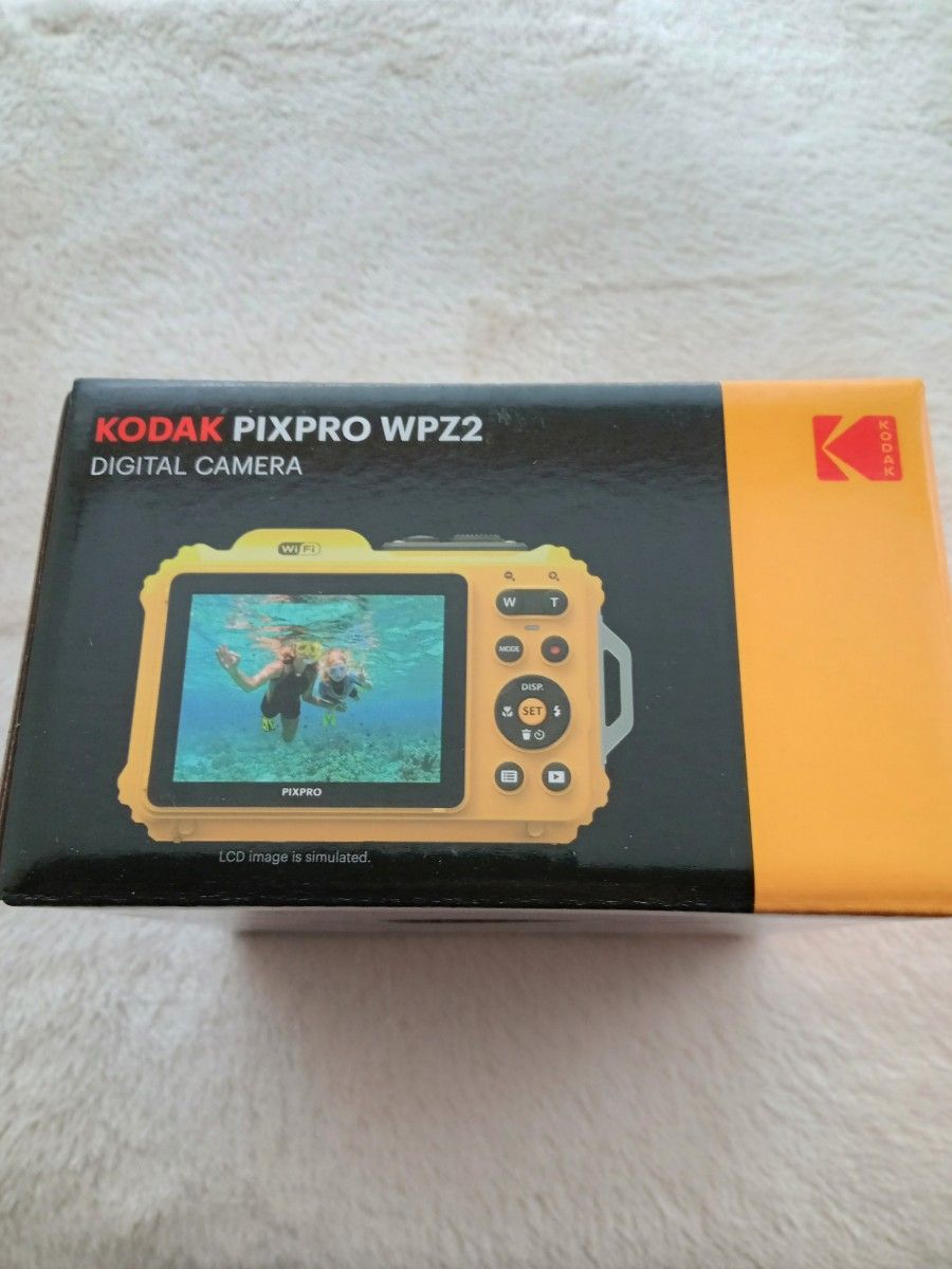 【☆未開封新品☆】コダック　防水防塵デジタルカメラ　PIXPRO WPZ2