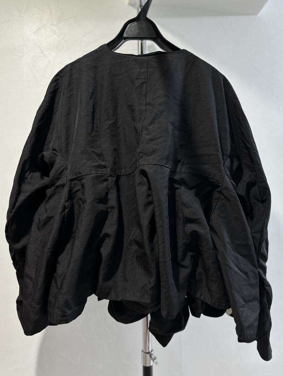 2021SS Comme des Garcons jacket black polyester S size regular price 16 ten thousand jpy degree 