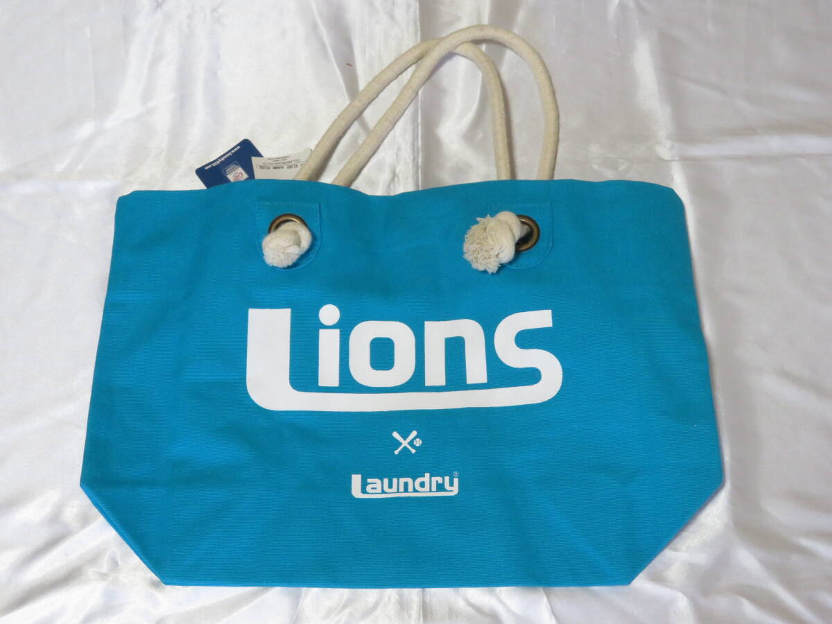 [ unused ]LAUNDRY laundry × Seibu lion z bag 