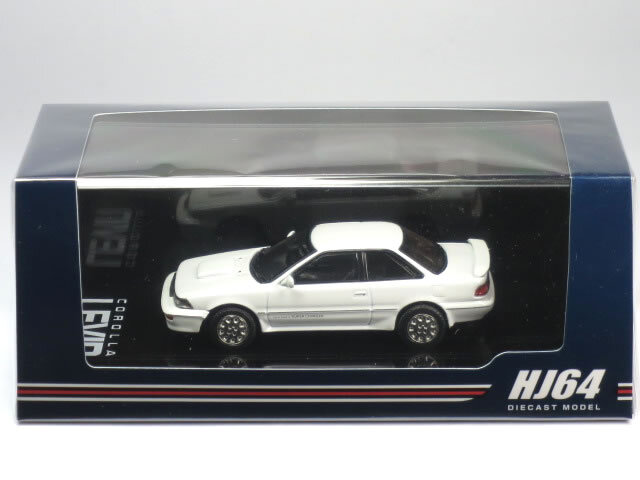 Hobby JAPAN 1/64 トヨタ カローラ レビン GT-Z AE92 スーパーホワイトII (HJ643059ZW)_画像1