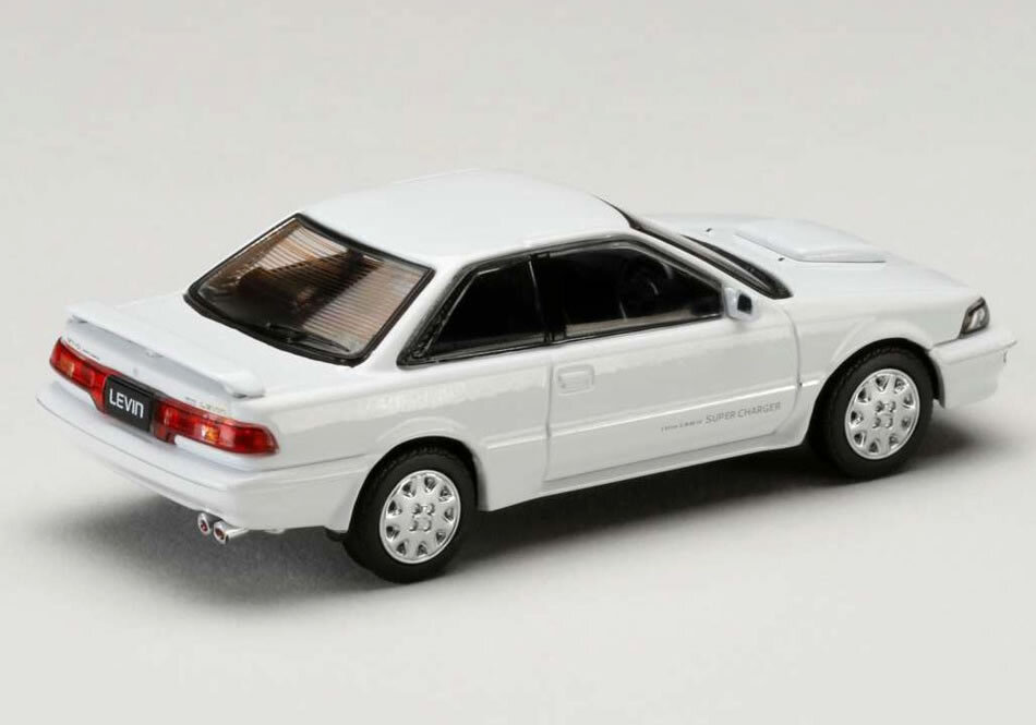 Hobby JAPAN 1/64 トヨタ カローラ レビン GT-Z AE92 スーパーホワイトII (HJ643059ZW)_画像3