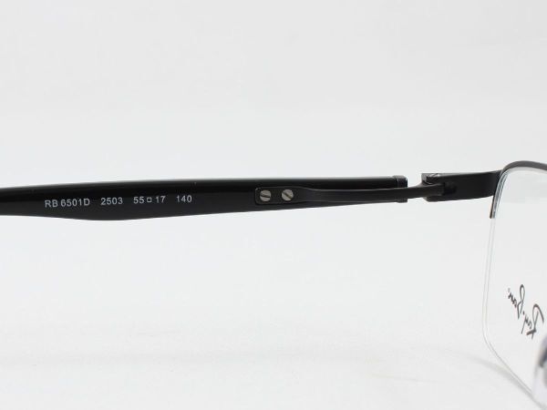 Ray-Ban レイバン RX6501D-2503 メガネフレーム 度付きレンズ可 近視 老眼鏡 遠近両用 伊達メガネ サングラス ナイロール ハーフリム_画像5