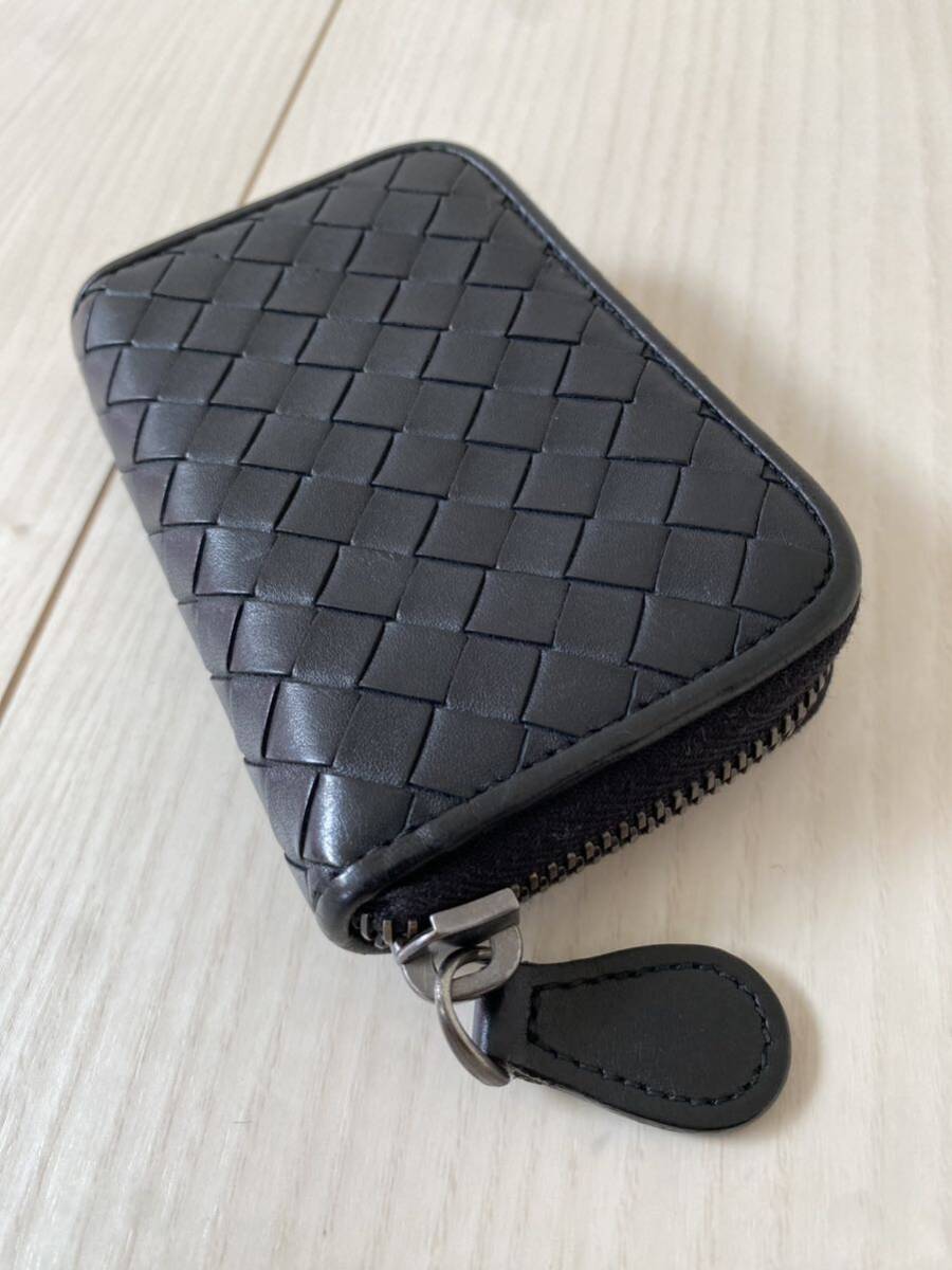 大人気！美品！送料込み！BOTTEGA VENETA ボッテガヴェネタ コインケース 小銭入れ コンパクトウォレット　ミニ財布　本革　レザー