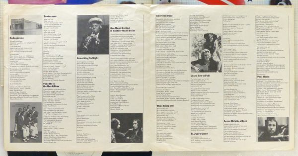 ■ポール・サイモン(Paul Simon)｜ひとりごと(There Goes Rhymin' Simon) ＜LP 1973年 日本盤＞4chステレオ(SQ)_画像6