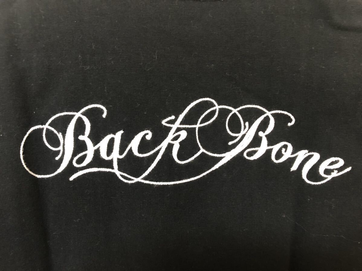 back bone backbone Tシャツ バックボーン チェーンステッチ