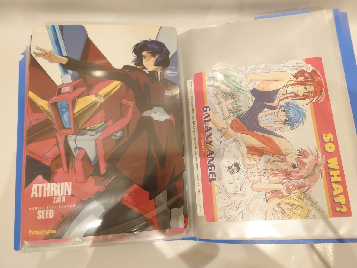  anime game under bed large amount set Gundam SEED Dragon Ball etc. file attaching goods appendix 