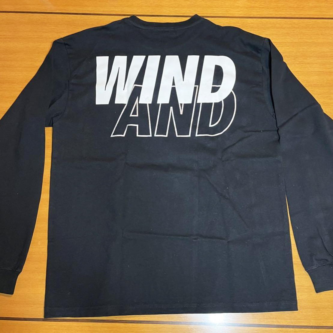 WIND AND SEA（ウィンダンシー）ロングTシャツ　L　人気カラーの復刻版_画像2