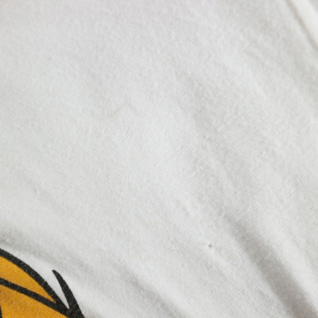 【SALE】F□90年代 UNKNOWN Disney Bamb ディズニー バンビ Tシャツ 半袖 イラスト キャラクター ホワイト 白 (Lサイズ相当) 中古 古着 k94の画像7