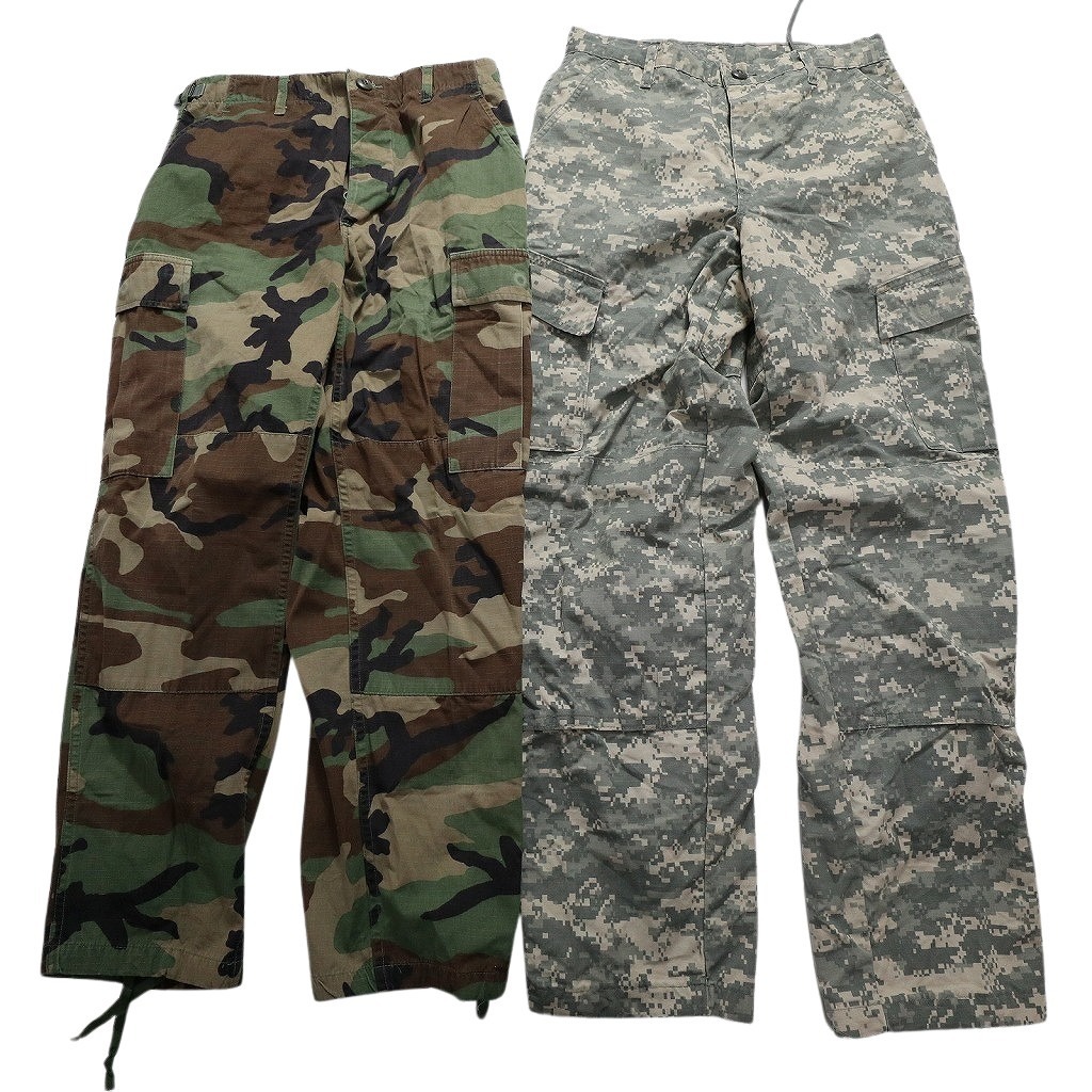  old clothes . set sale field pants duck pattern MIX the US armed forces the truth thing military 8 pieces set ( men's S /M ) wood Land duck MS1570 1 jpy start 