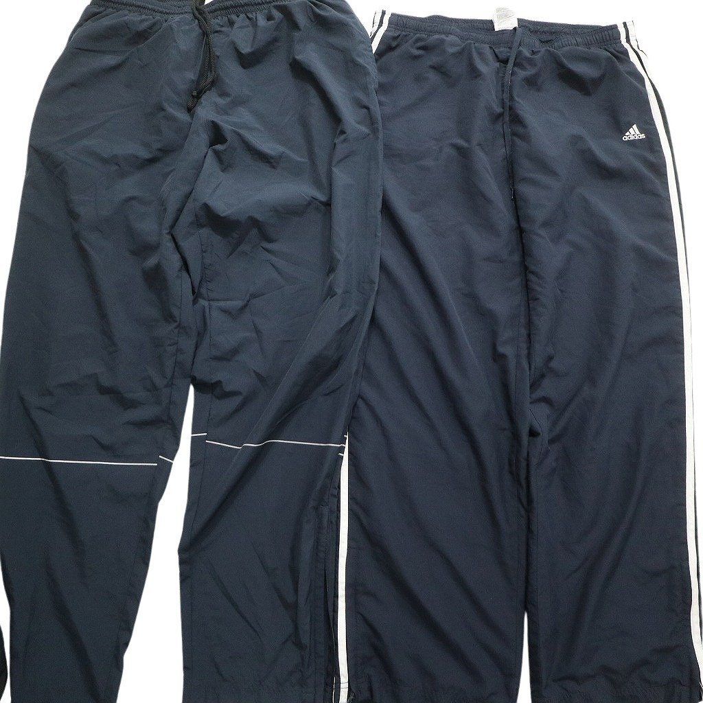 б/у одежда . продажа комплектом Adidas ветровка брюки 8 шт. комплект ( мужской M /L ) линия брюки one отметка MS7589 1 иен старт 
