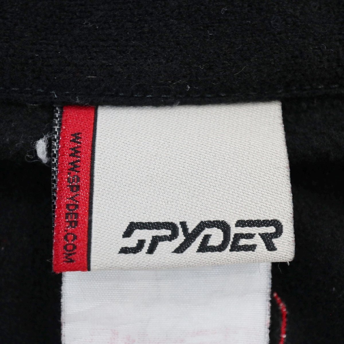 SPYDER ソフトシェルジャケット アウトドア 防寒 キャンプ グリーン ( メンズ M ) N1385 1円スタート_画像10